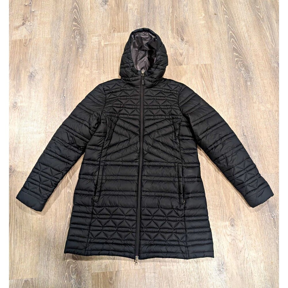 The North Face Womens Karokora 700 Fill Down Puffer Parka Jacket Black Size XL